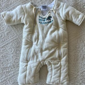 Baby Merlin® Size 3-6M Magic Sleepsuit Wearable Blanket in Cream